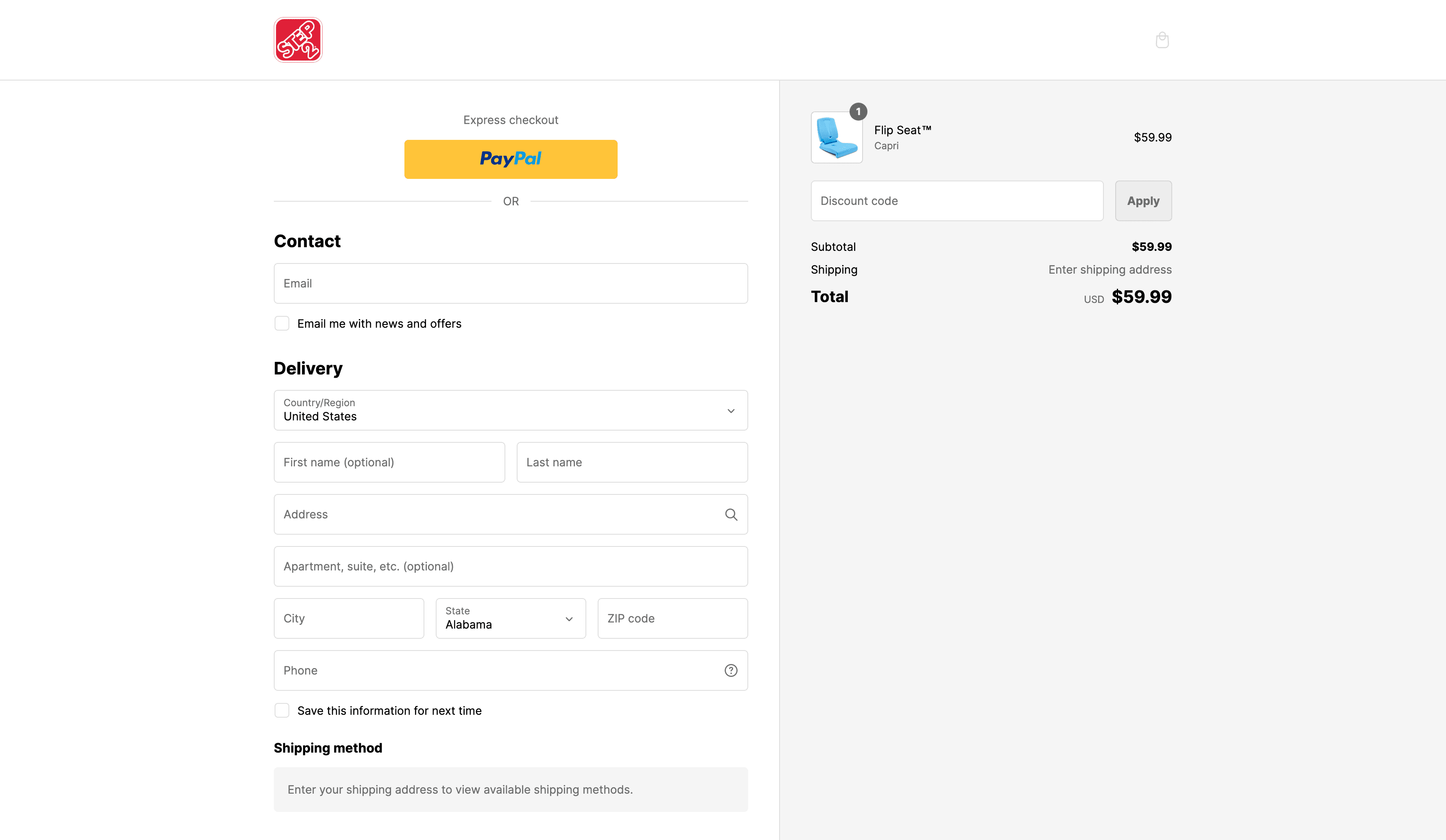 How to apply Step 2 coupon code